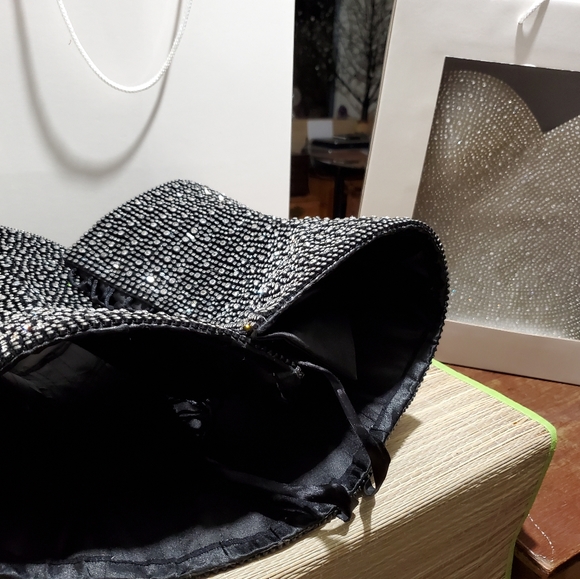 Starline Black Crystal Corset: Bust Size 36 - Picture 8 of 10